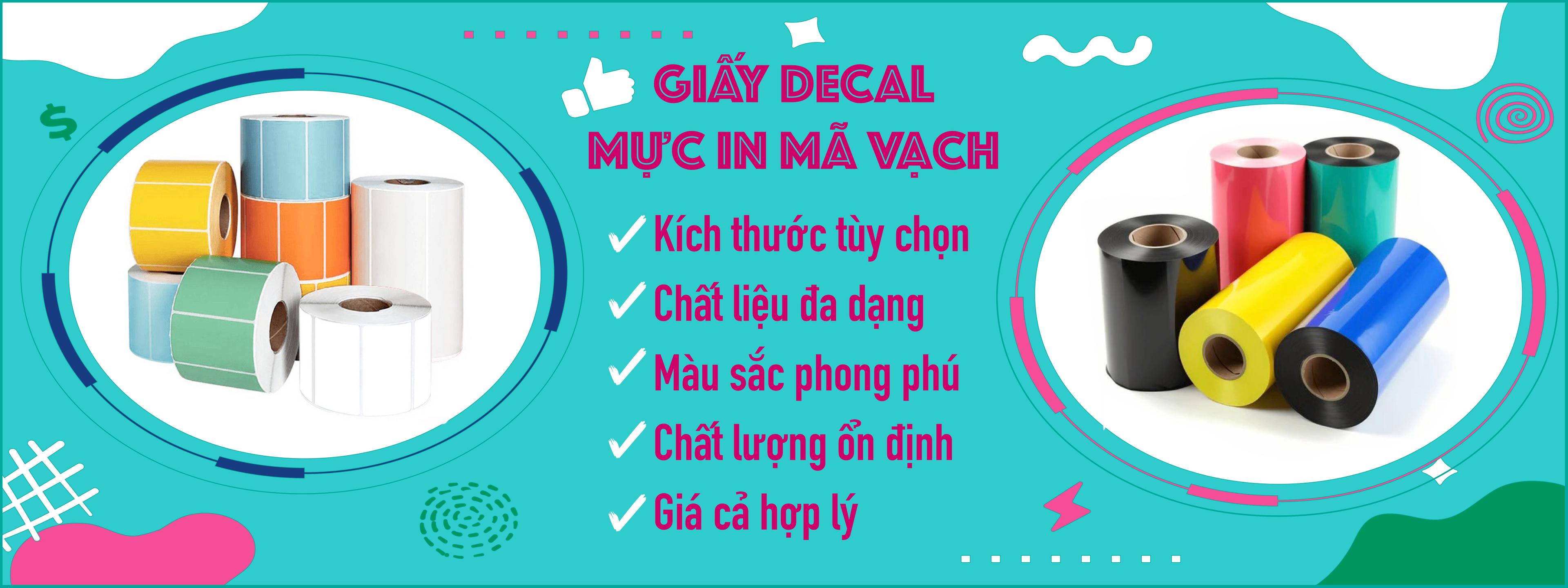 Decal - Mực in mã vạch các loại