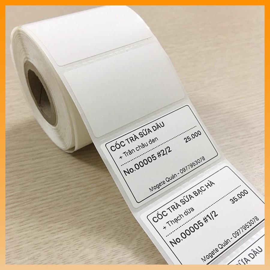 Decal Trà sữa (50x30)mm (Avery)