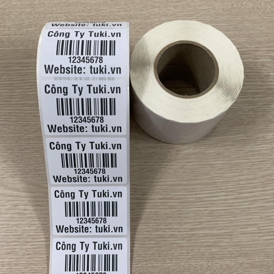 Decal tem cân điện tử (58x40)mm