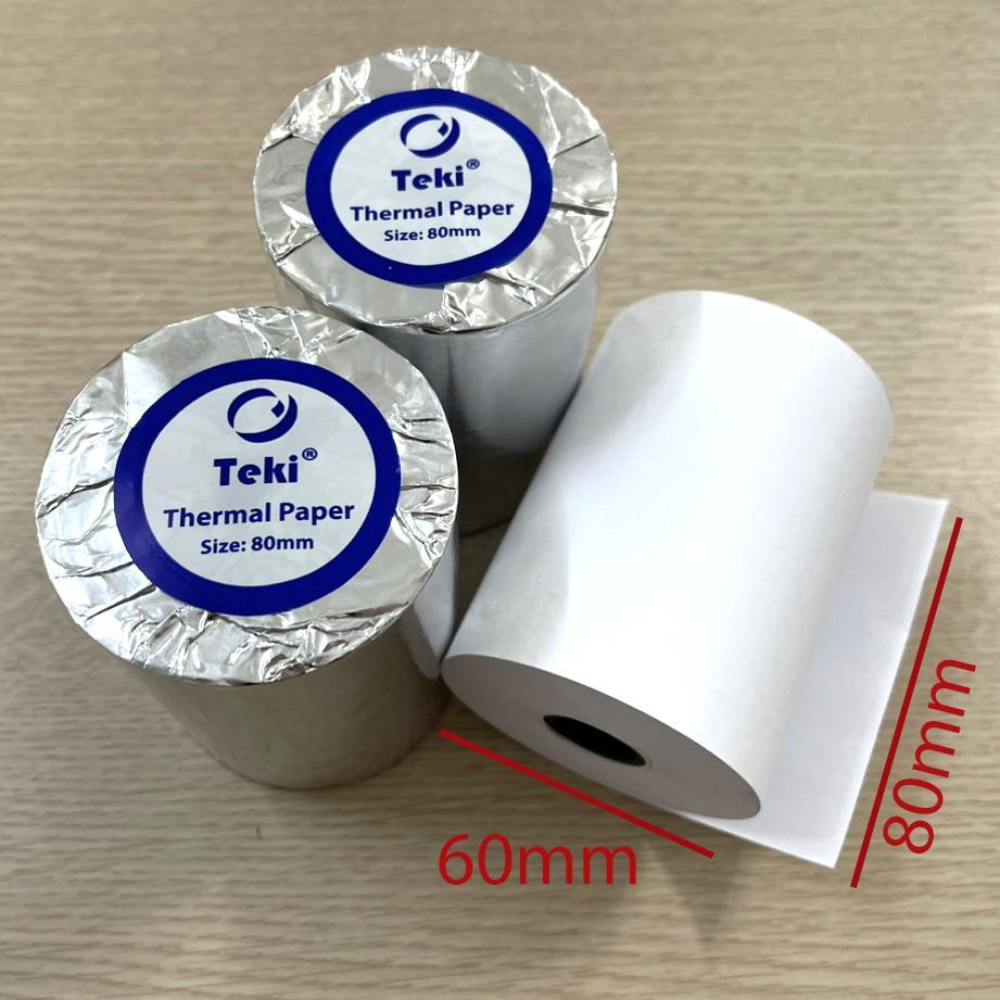 Giấy in nhiệt - Giấy in bill K80 ∅60 (OJI - JAPAN)