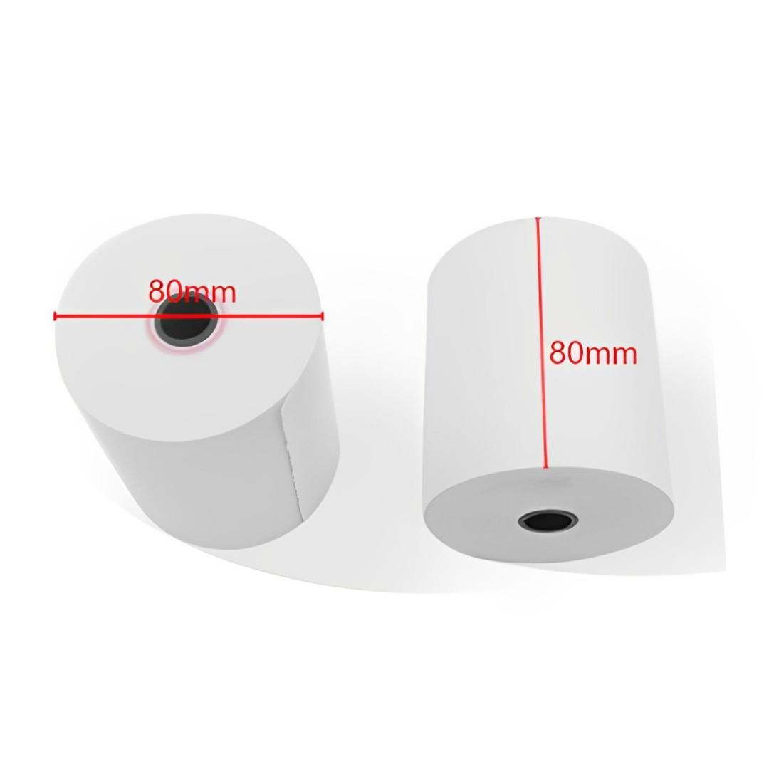 Giấy in nhiệt - Giấy in bill K80 ∅80 (HANSOL - OJI)