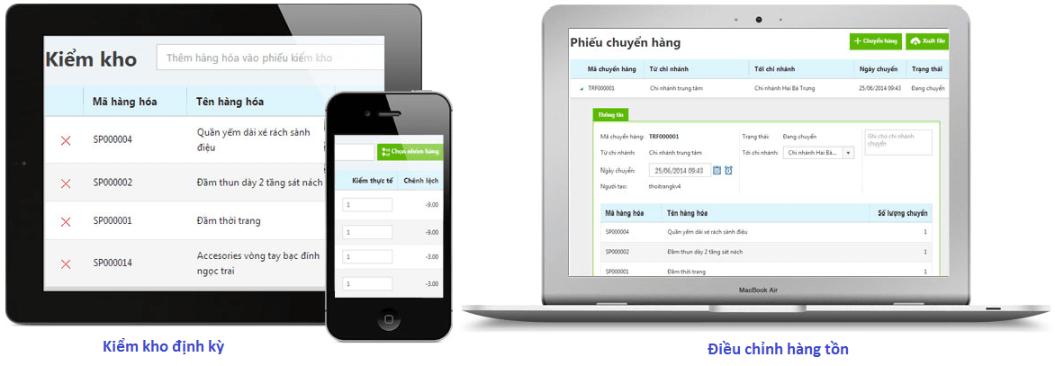 Phần mềm quản lý bán hàng online - KiotViet