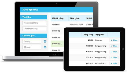 Phần mềm quản lý bán hàng online - KiotViet