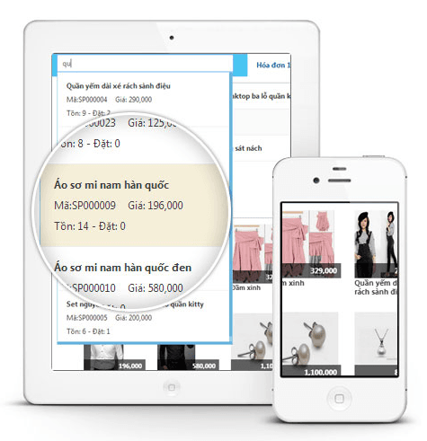 Phần mềm quản lý bán hàng online - KiotViet