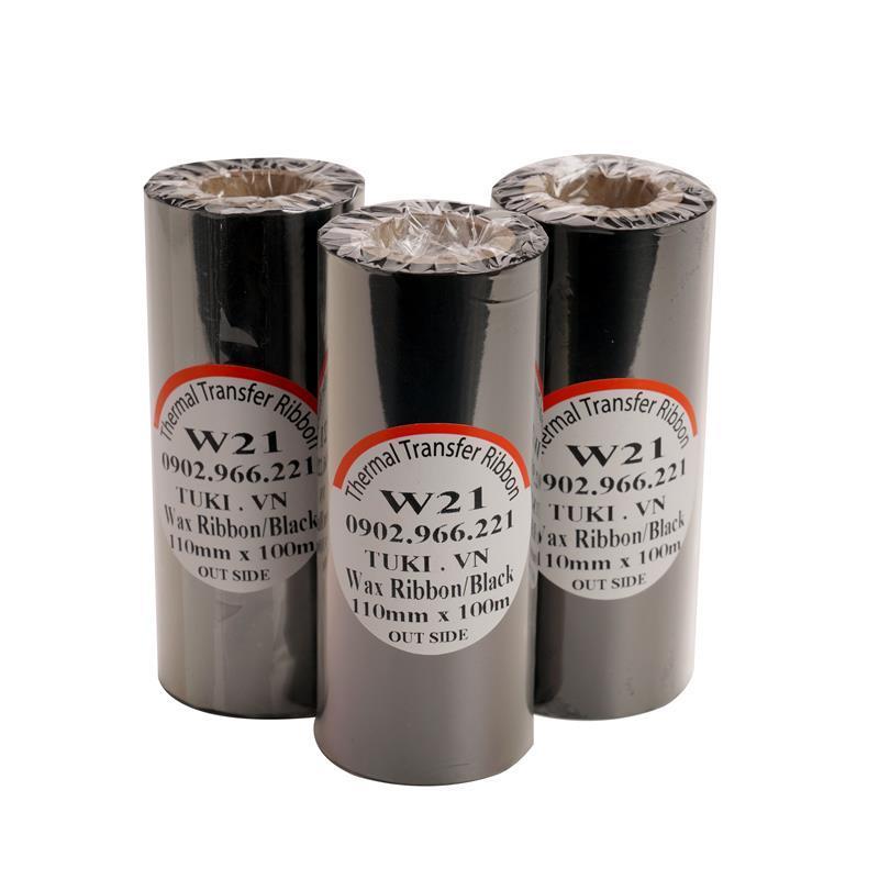 Mực in mã vạch WAX W21 110mmx100m