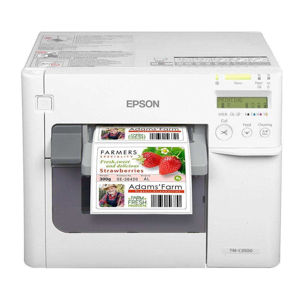 Máy in tem nhãn màu EPSON TM-C3520