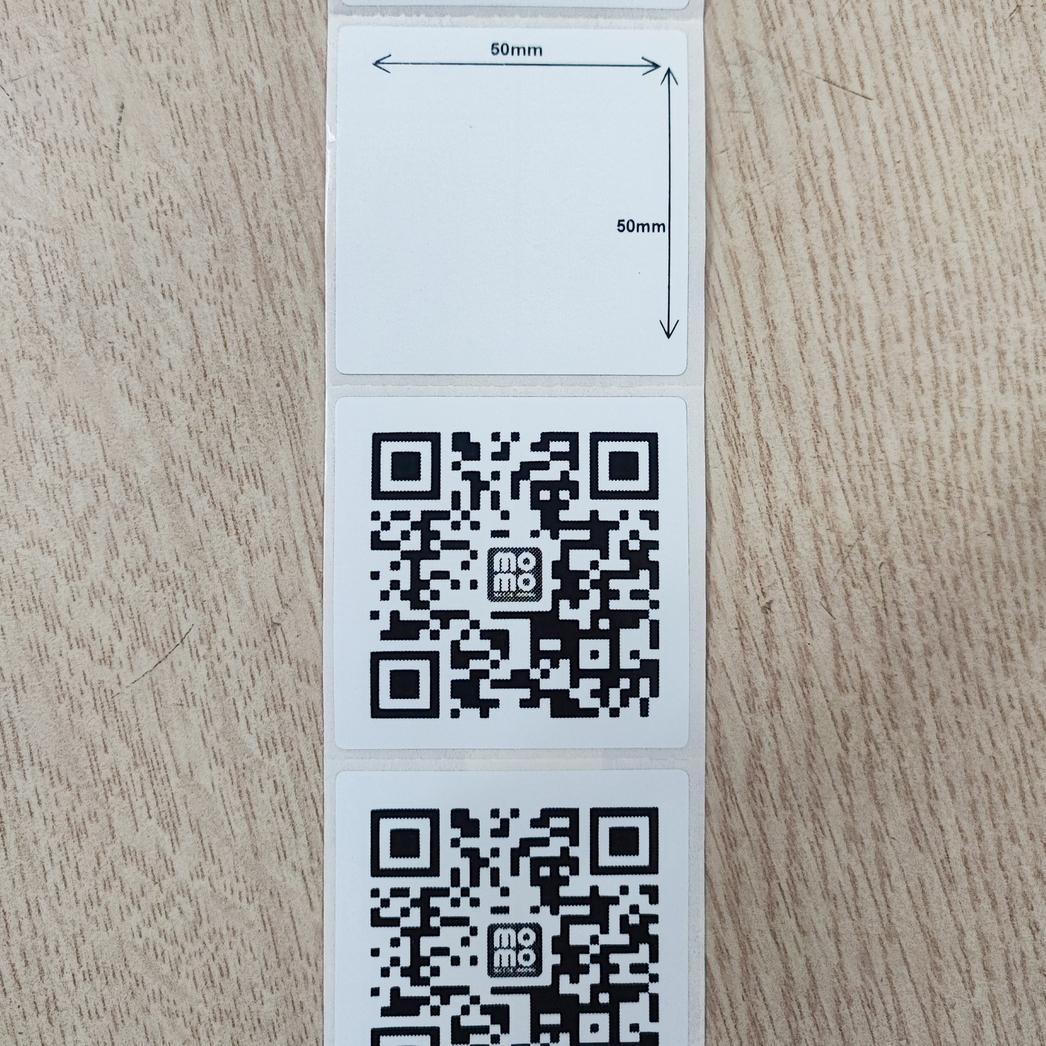 Decal nhiệt in vận đơn (50x50)mm 1 tem