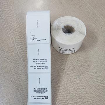 Decal giấy dạng tem nhãn mắt kính (53x68)mm 1 tem
