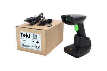 Máy quét mã vạch không dây 2D TEKI TK400 (Wireless + Bluetooth)