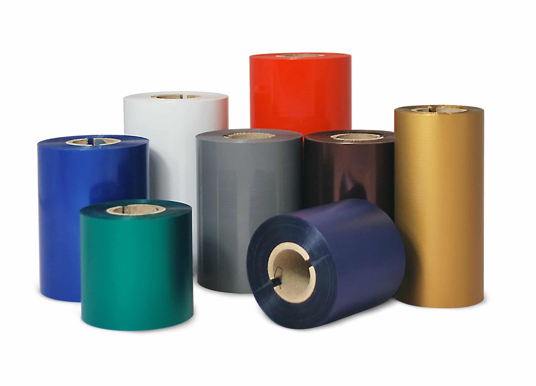 Color ribbon thermal transfer solutions Mực in mã vạch WAX W21 110mmx100m